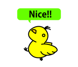 chicken and chick  of egg shop. sticker #3499345