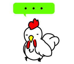 chicken and chick  of egg shop. sticker #3499368
