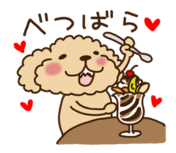 Putaro the Poodle 4 sticker #3499641
