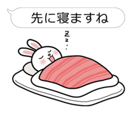 Family business contact for rabbit sticker #3499686