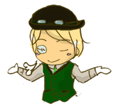 Sassy Steampunk Life sticker #3499801