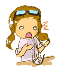 Sassy Steampunk Life sticker #3499807