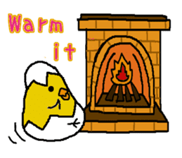 THE Pretty fledgling2 Winter, Christmas sticker #3500019