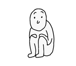 The negative  man sticker #3500199