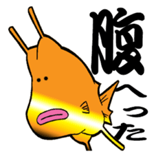 Congolese cormorant blowfish sticker #3500332