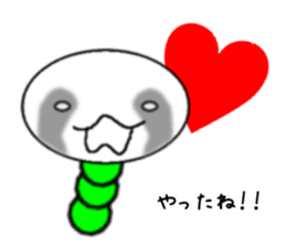 The Namakemushi - friends sticker #3500453