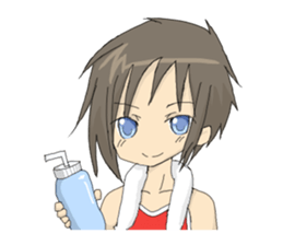 Water and I sticker #3500538