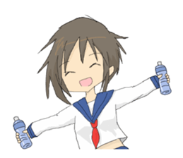 Water and I sticker #3500539