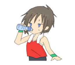 Water and I sticker #3500540