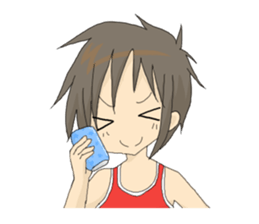 Water and I sticker #3500541