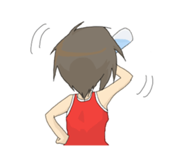 Water and I sticker #3500542