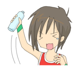 Water and I sticker #3500543