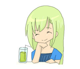 Water and I sticker #3500544