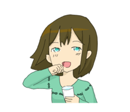 Water and I sticker #3500547