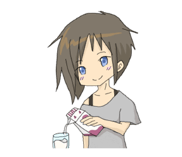 Water and I sticker #3500548