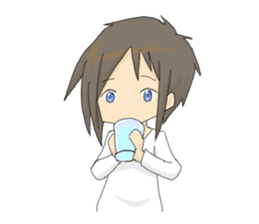 Water and I sticker #3500551