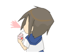 Water and I sticker #3500552