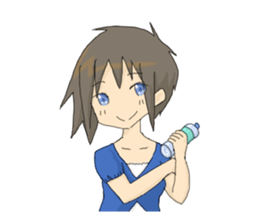 Water and I sticker #3500554