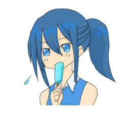 Water and I sticker #3500562