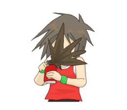 Water and I sticker #3500567