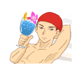 Water and I sticker #3500570