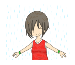 Water and I sticker #3500571