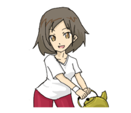 Water and I sticker #3500576