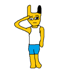 Kung Fu Rabbit sticker #3500725