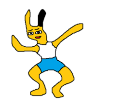 Kung Fu Rabbit sticker #3500734