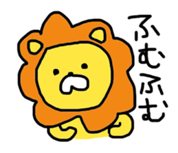 Sweet Handwritten Animals6 sticker #3500858