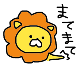 Sweet Handwritten Animals6 sticker #3500860