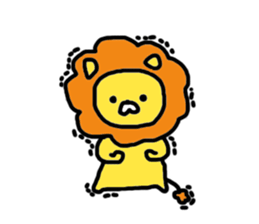 Sweet Handwritten Animals6 sticker #3500874