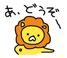 Sweet Handwritten Animals6 sticker #3500897