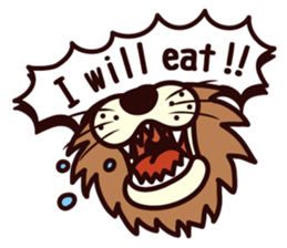 Talkative animals (Only noses!) [ENG] sticker #3500920