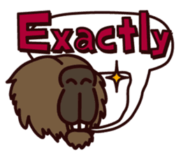 Talkative animals (Only noses!) [ENG] sticker #3500929