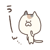 calico cat sticker 2 sticker #3501380