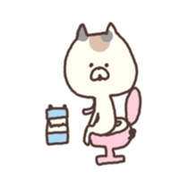 calico cat sticker 2 sticker #3501386