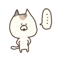 calico cat sticker 2 sticker #3501388