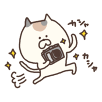 calico cat sticker 2 sticker #3501392