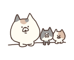 calico cat sticker 2 sticker #3501399