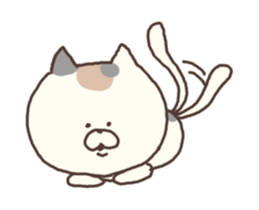 calico cat sticker 2 sticker #3501400