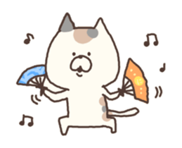 calico cat sticker 2 sticker #3501401