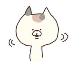 calico cat sticker 2 sticker #3501404