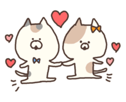 calico cat sticker 2 sticker #3501410