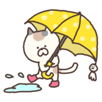 calico cat sticker 2 sticker #3501413