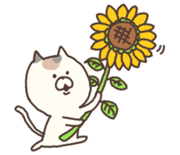 calico cat sticker 2 sticker #3501414