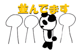 idol fan life of the panda sticker #3501440