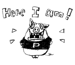 Piggie's Daily Life sticker #3501781