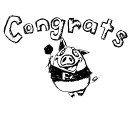 Piggie's Daily Life sticker #3501784