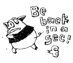 Piggie's Daily Life sticker #3501785